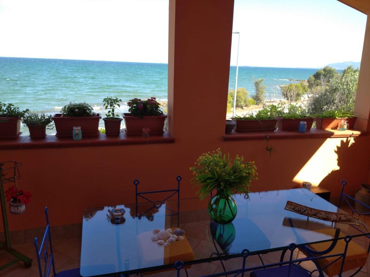 Casa Bon' Aria Fronte Mare Sud Sardegna Villa La Maddalena  Exteriör bild